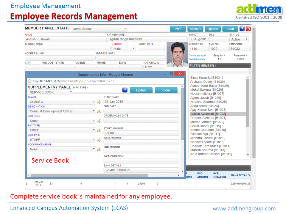 Employee Records Management Software